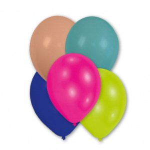 Balónky latexové dekoratérské Fashion mix barev 27,5 cm 10 ks