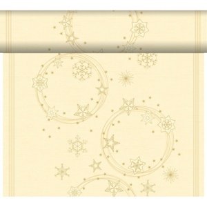 Šerpa stolová Dunicel Star Shine Cream 40 cm x 4,8 m