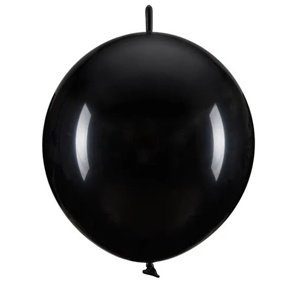 Balónky spojovací černé 33 cm 20 ks
