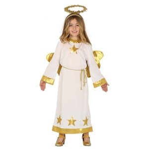 Kostým Anděl zlatý dětský 5-6 let