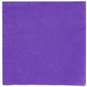 Ubrousky papírové fialové Grape 33 x 33 cm 20 ks