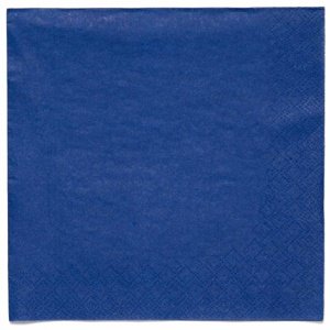 Ubrousky papírové tmavě modré Blueberry 33 x 33 cm 20 ks