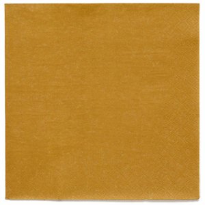 Ubrousky papírové béžové Creme Brulée 33 x 33 cm 20 ks