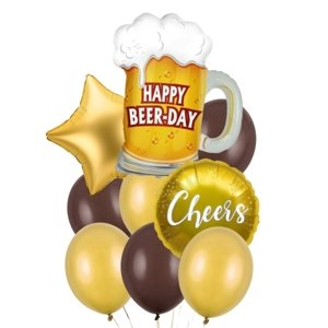 Balónkový set - Beer-Day 8 ks
