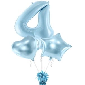 Balónkový buket 4. modrý + těžítko