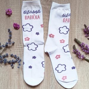 Veselé ponožky - Úžasná babička 39-42