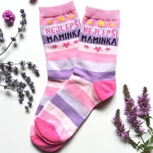 Veselé ponožky - Nejlepší maminka 39-42