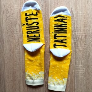 Veselé ponožky - Nerušte tatínka 39-42