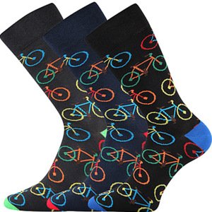 Pánské ponožky - Barevné bicykly 35-38