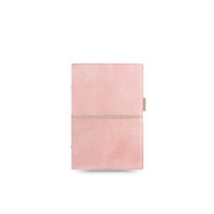 Filofax Domino Soft A6 týdenní 2024 pastelový růžový