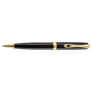 Diplomat D40203040 Excellence A2 Black Lacquer Gold kuličkové pero