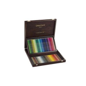 Caran dAche Supracolor akvarelové pastelky dřevěná kazeta 80 ks 3888.480