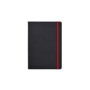 OXFORD Black n Red Journal Zápisník A5 černý pevné desky