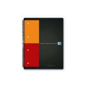 Oxford Zápisník International Managerbook A4+ linkovaný šedá 80 listů