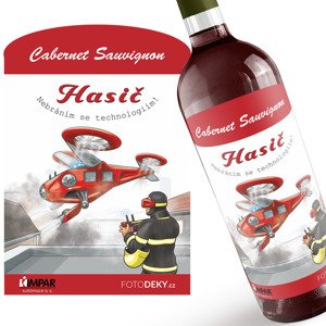 Víno Moderní hasič (Druh Vína: Červené víno)