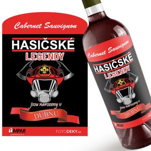 Víno Hasičské legendy (Druh Vína: Červené víno, Měsíc: 04 – Duben)
