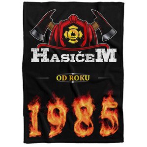 Deka Hasičem od roku (rok: 1985, Podšití beránkem: NE)