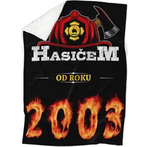 Deka Hasičem od roku (rok: 2003, Podšití beránkem: ANO)