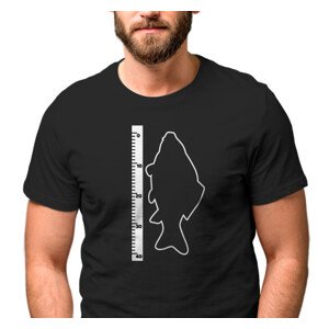 Pánské tričko s potiskem “Lovná míra kapra”