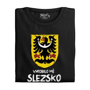 Pánské tričko s potiskem “Vyrobilo mě Slezsko”